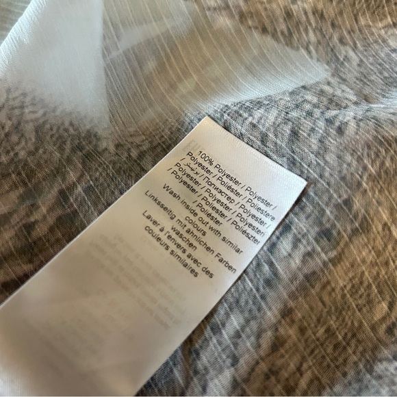 Cream Chic Patchwork Cape with Belt - Picture 7 of 11